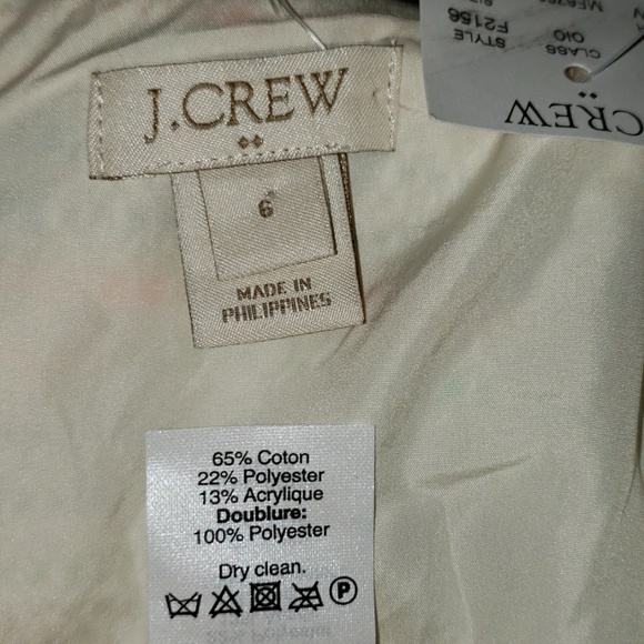 New J. Crew Multicolored Tweed Sleeveless Dress - Picture 8 of 9